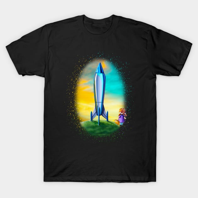 The Moon Mission T-Shirt by Rocket Girl